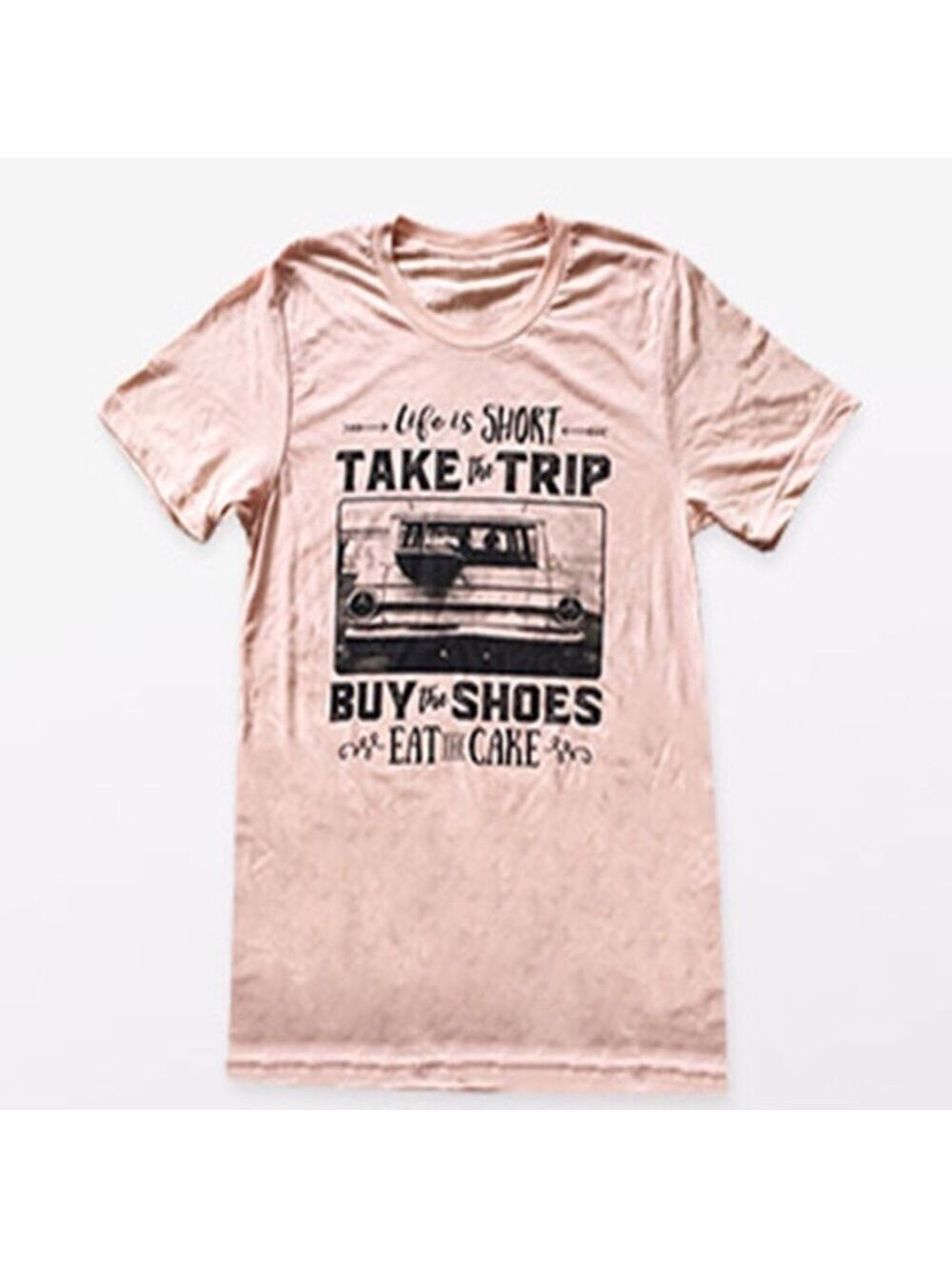 “Life is Short, Take The Trip” Graphic Tee - Picture 7 of 8